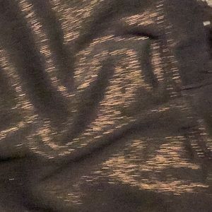 NWOT Denim24/7 Bronze sparkle knit stretch pull on pants. Dressy20W